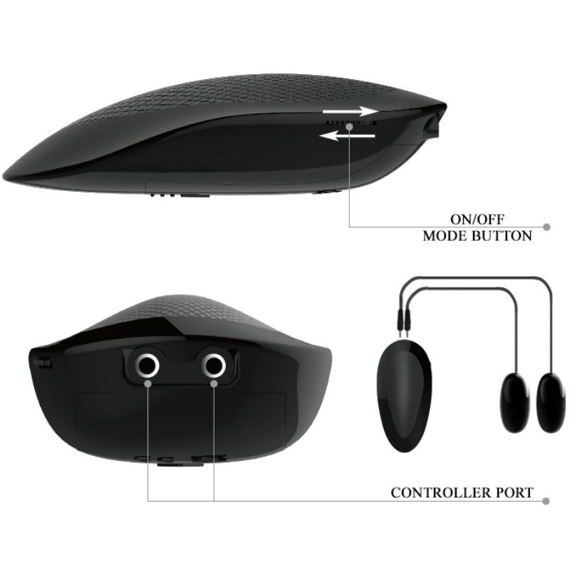 Buste réaliste double orifice avec vibration intégrée — CRAZY BULL