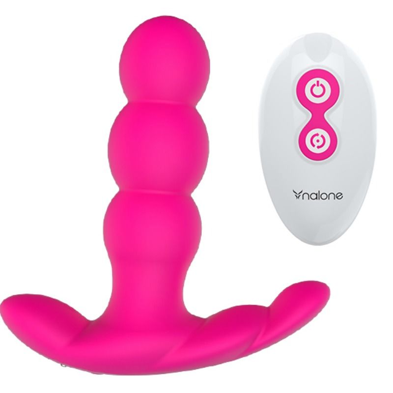 Vibrateur anal perlé télécommandé — NALONE