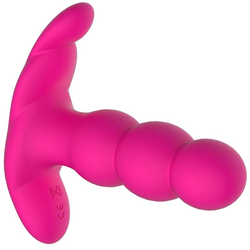 Vibrateur anal perlé télécommandé — NALONE