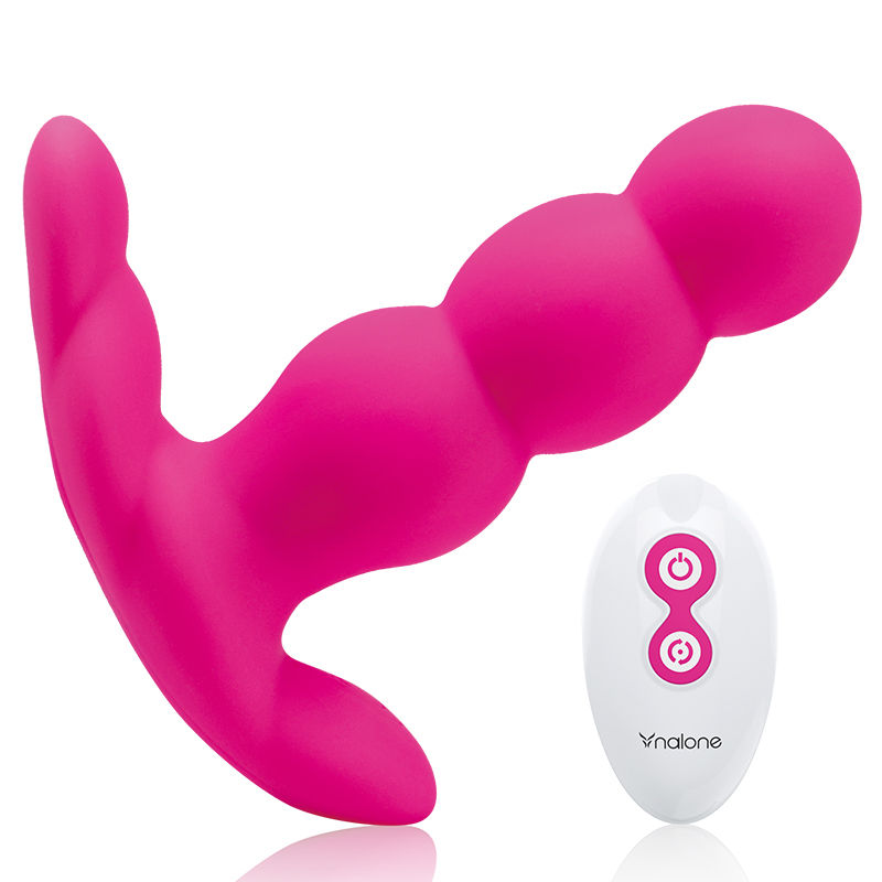 Vibrateur anal perlé télécommandé — NALONE