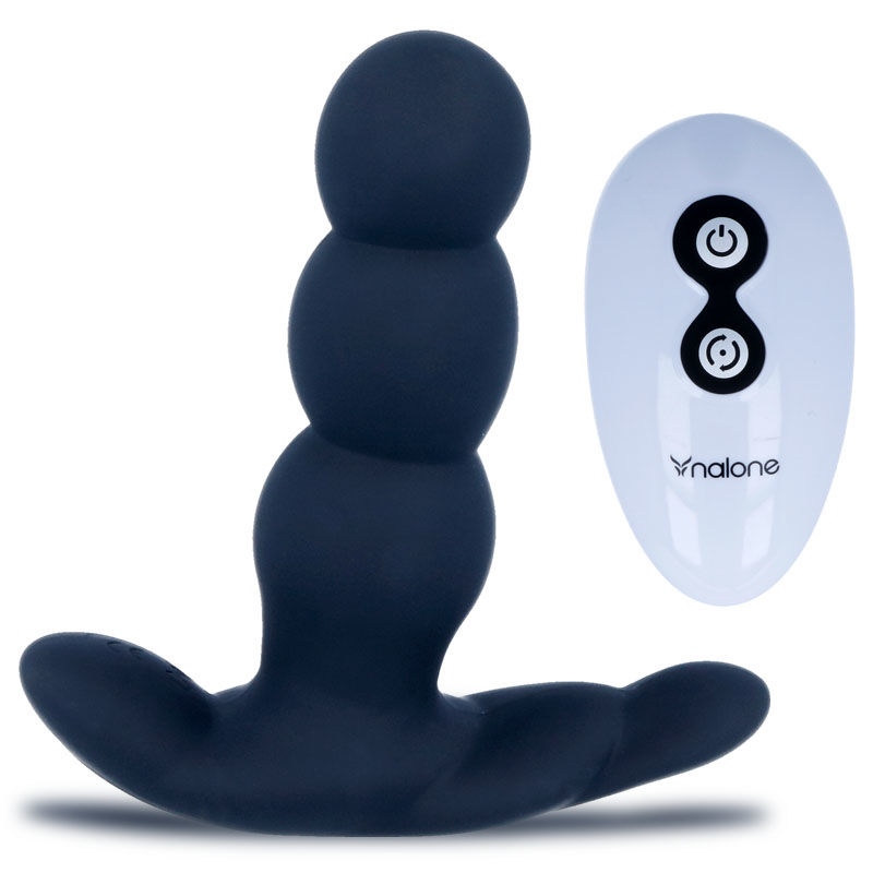 Vibrateur anal perlé télécommandé — NALONE