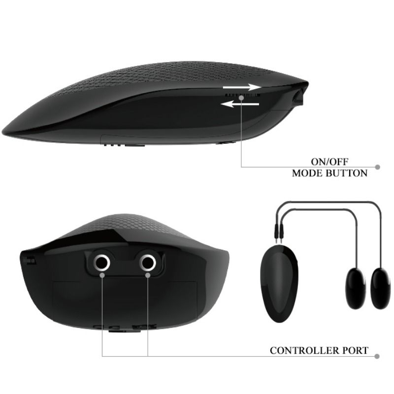 Buste réaliste double orifice avec vibrations intégrées — CRAZY BULL