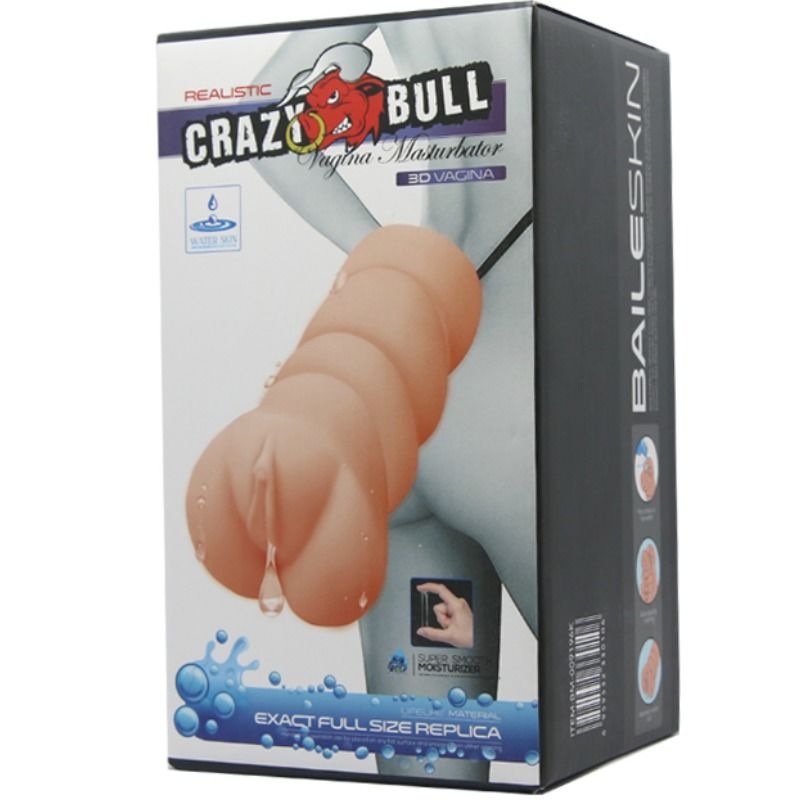 Masturbateur homme en peau d'eau texture vagin — CRAZY BULL