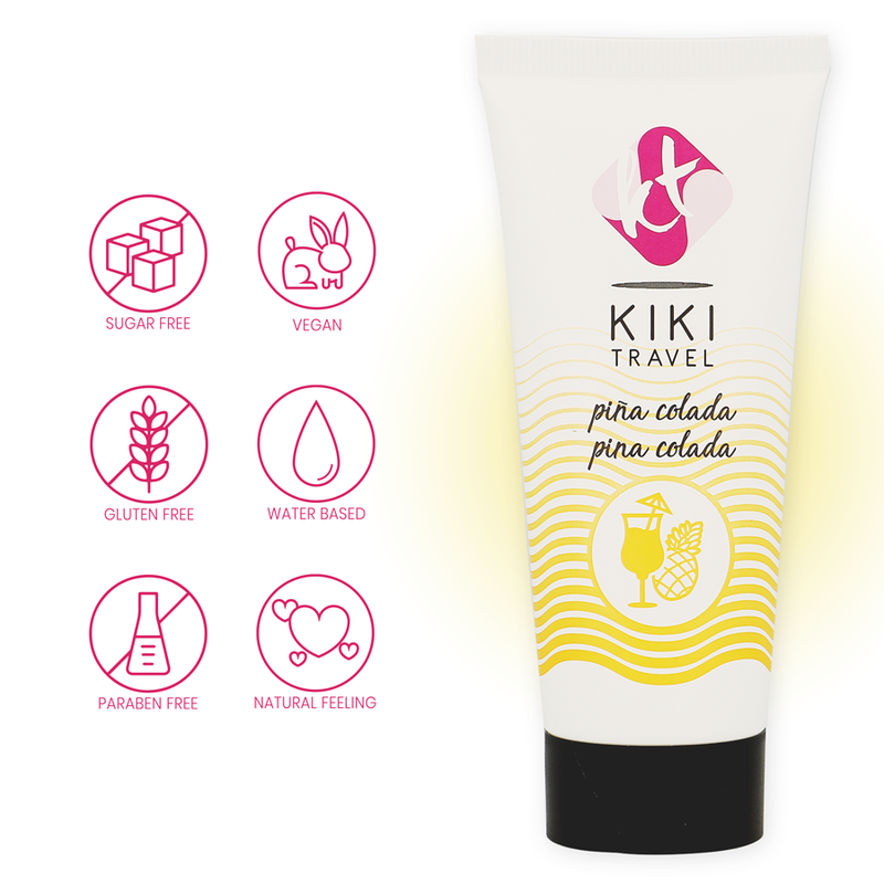 Lubrifiant pina colada au goût exotique — KIKÍ TRAVEL