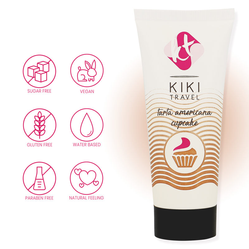 Lubrifiant gourmand cupcake 50 ml — KIKÍ TRAVEL