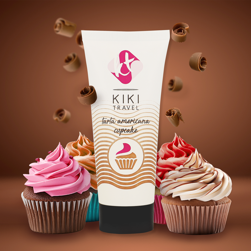 Lubrifiant gourmand cupcake 50 ml — KIKÍ TRAVEL