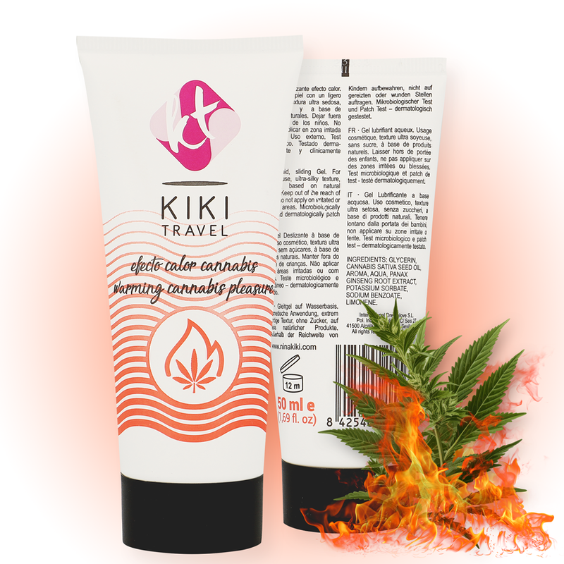 Lubrifiant effet chaud au cannabis — KIKÍ TRAVEL