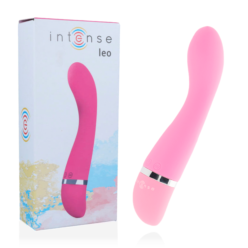 Vibromasseur lapin Leo en silicone rose — INTENSE HIGH TECH