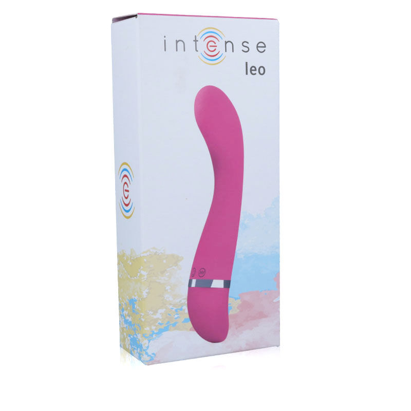 Vibromasseur lapin Leo en silicone rose — INTENSE HIGH TECH
