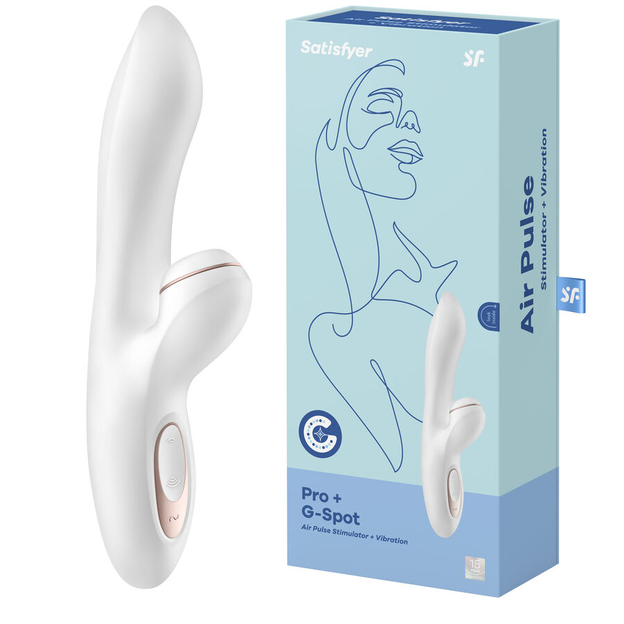 Lapin point G à ondes de pression et vibrations 2-en-1 — SATISFYER VIBRATOR