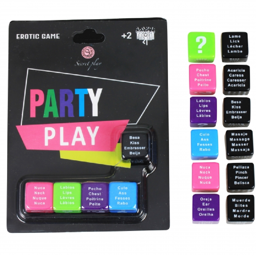 Jeu party play 5 dés — SECRETPLAY 100% GAMES