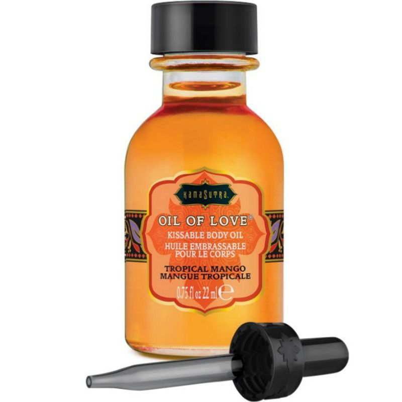 Huile comestible parfum mangue — KAMASUTRA COSMETICS