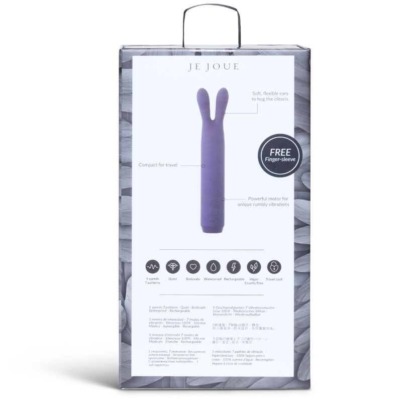 Balle vibrante lapin violet — JE JOUE