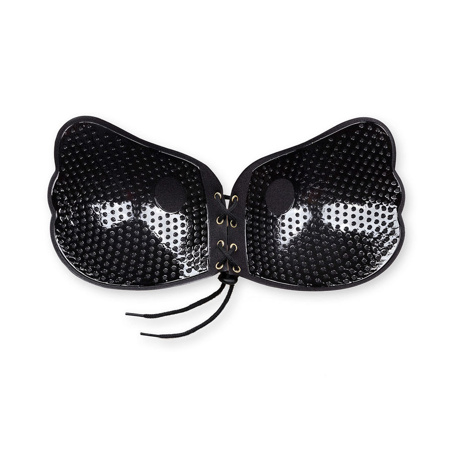 Soutien-gorge push-up dentelle noir, bonnet C — BYE BRA - BRAS