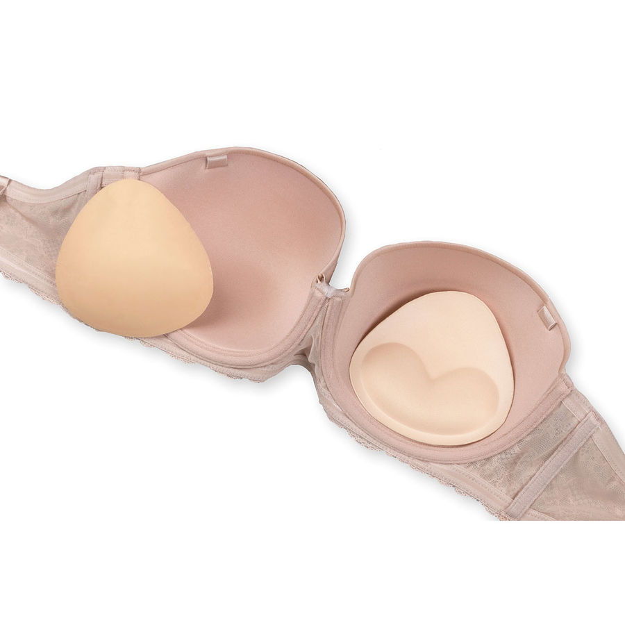 Coussinets Perfect Shape push-up adhésifs beige — BYE BRA - PULL UPS