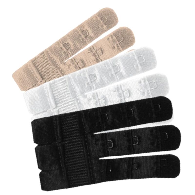 Rallonges de contour flexibles 3 crochets, lot de 3 — BYE BRA - ACCESSORIES