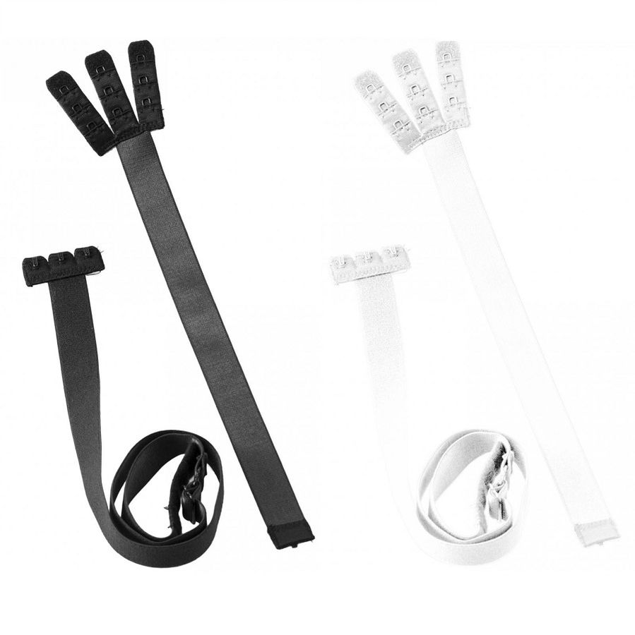 Bretelles dos nu ajustables (lot noir & blanc) — BYE BRA - ACCESSORIES