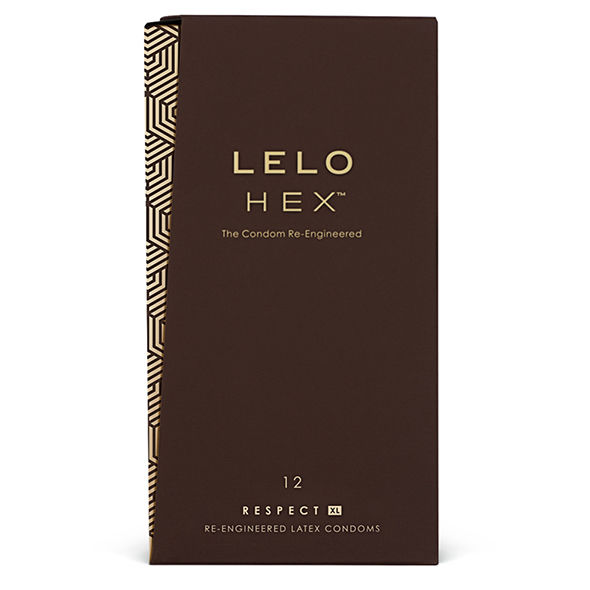 Préservatifs HEX Respect XL, lot de 12 — LELO