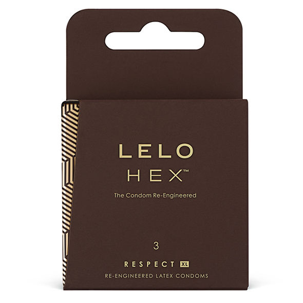 Préservatifs Hex Respect XL (lot de 3) — LELO