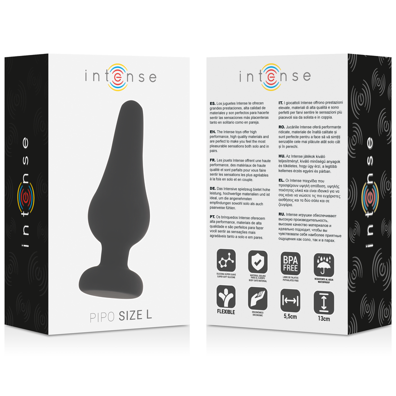 Plug anal en silicone doux — INTENSE ANAL TOYS