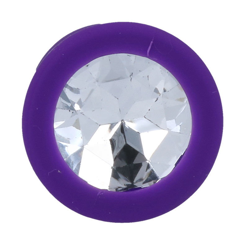 Plug anal en silicone doux lilas — INTENSE ANAL TOYS