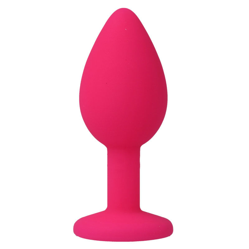 Plug anal soyeux fuschia — INTENSE ANAL TOYS