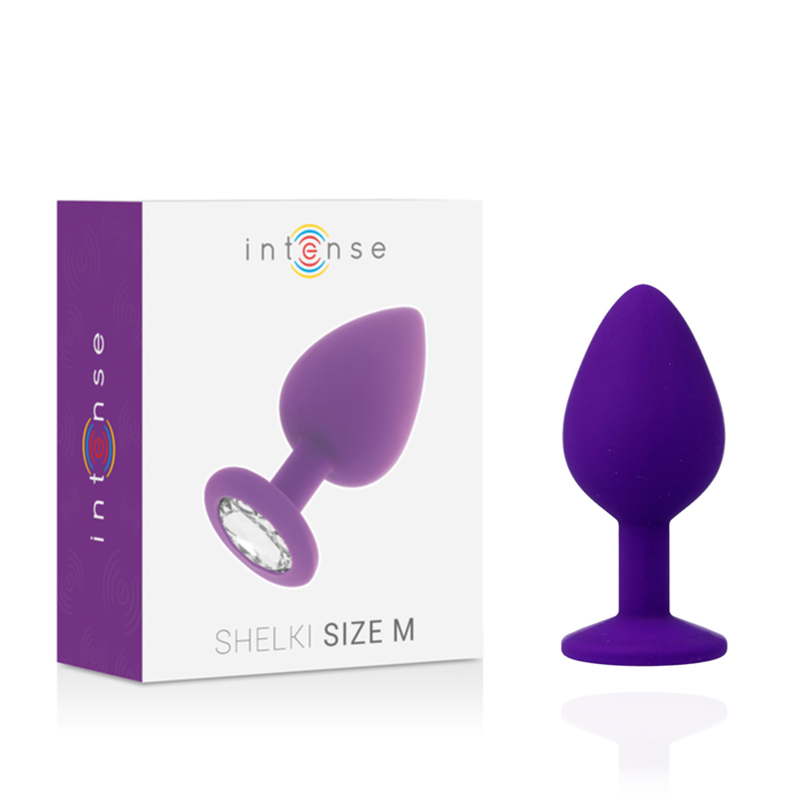 Plug anal en silicone lilas — INTENSE ANAL TOYS