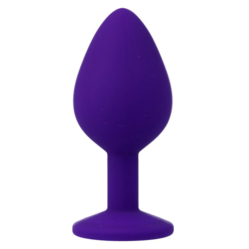 Plug anal en silicone lilas — INTENSE ANAL TOYS