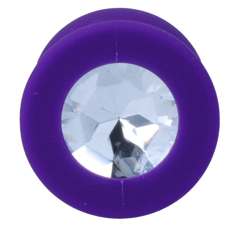 Plug anal en silicone lilas — INTENSE ANAL TOYS