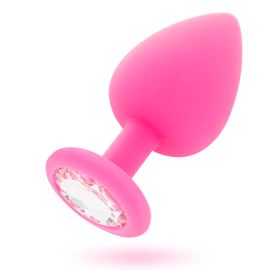 Plug anal soyeux en silicone fuchsia — INTENSE ANAL TOYS