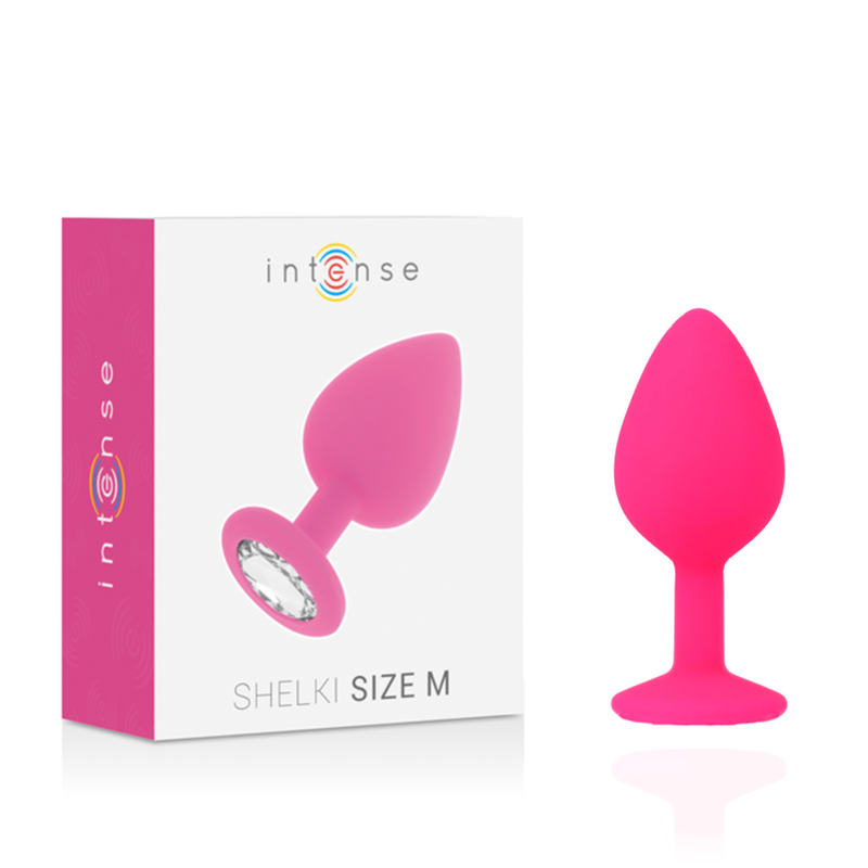 Plug anal soyeux en silicone fuchsia — INTENSE ANAL TOYS
