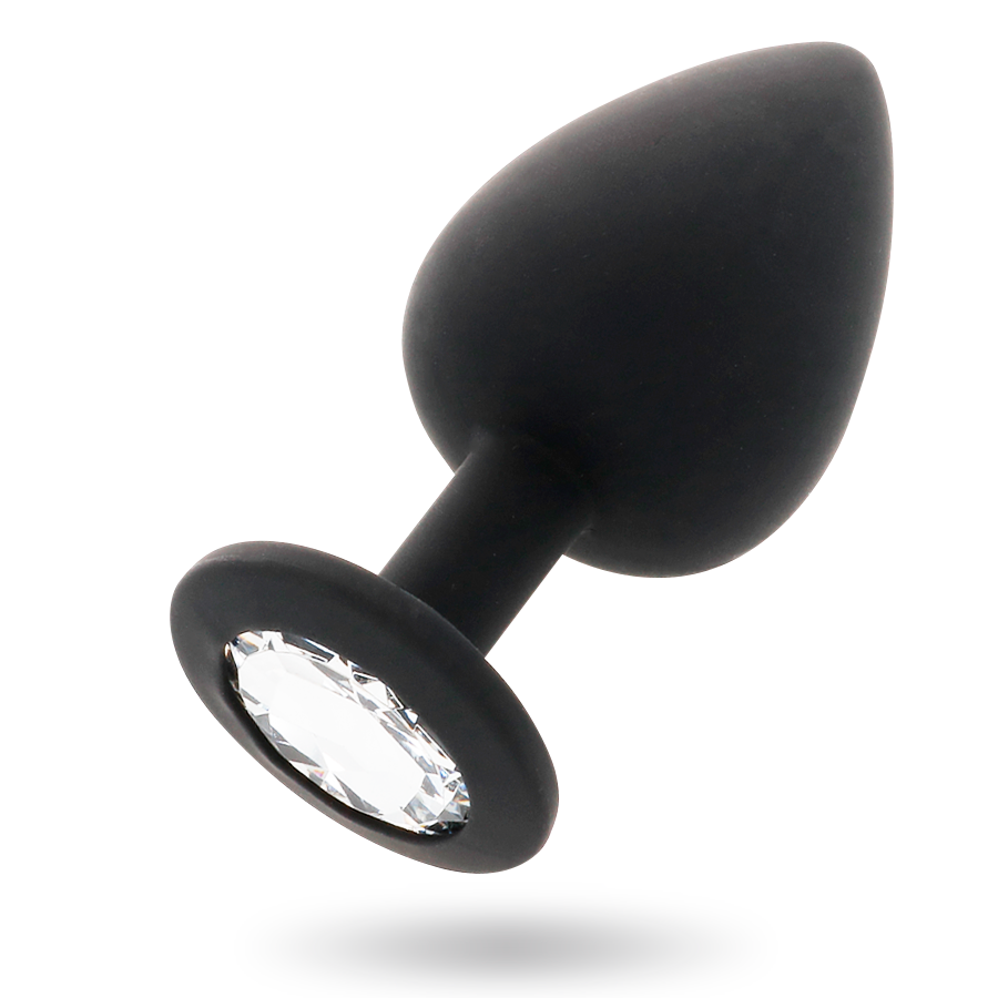 Plug anal progressif en silicone médical noir — INTENSE ANAL TOYS