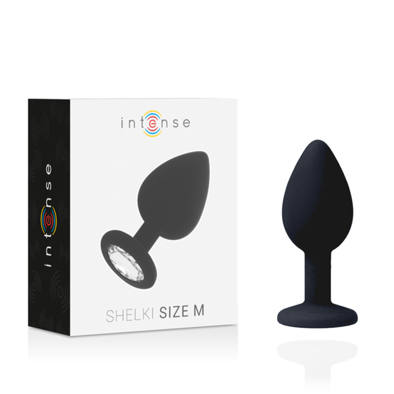 Plug anal progressif en silicone médical noir — INTENSE ANAL TOYS