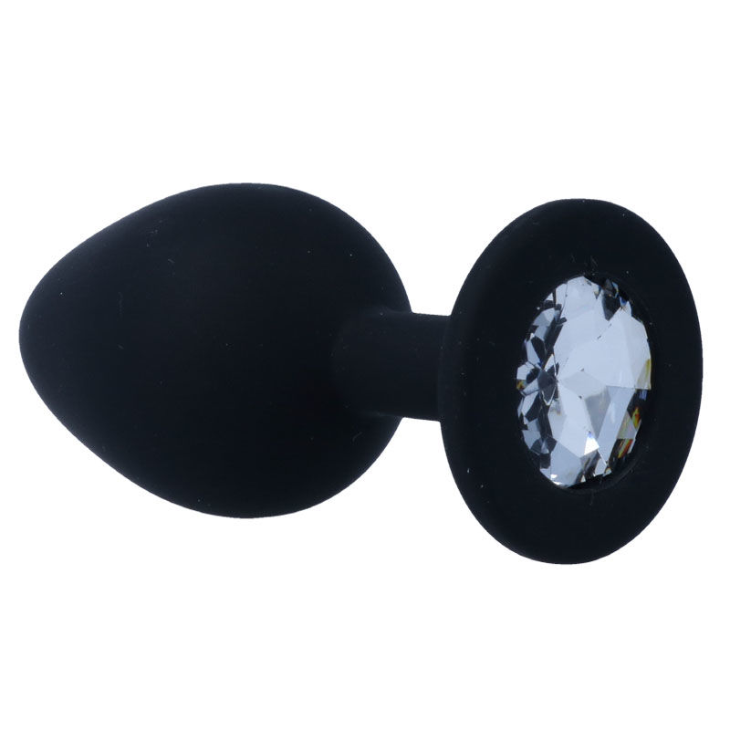 Plug anal progressif en silicone médical noir — INTENSE ANAL TOYS
