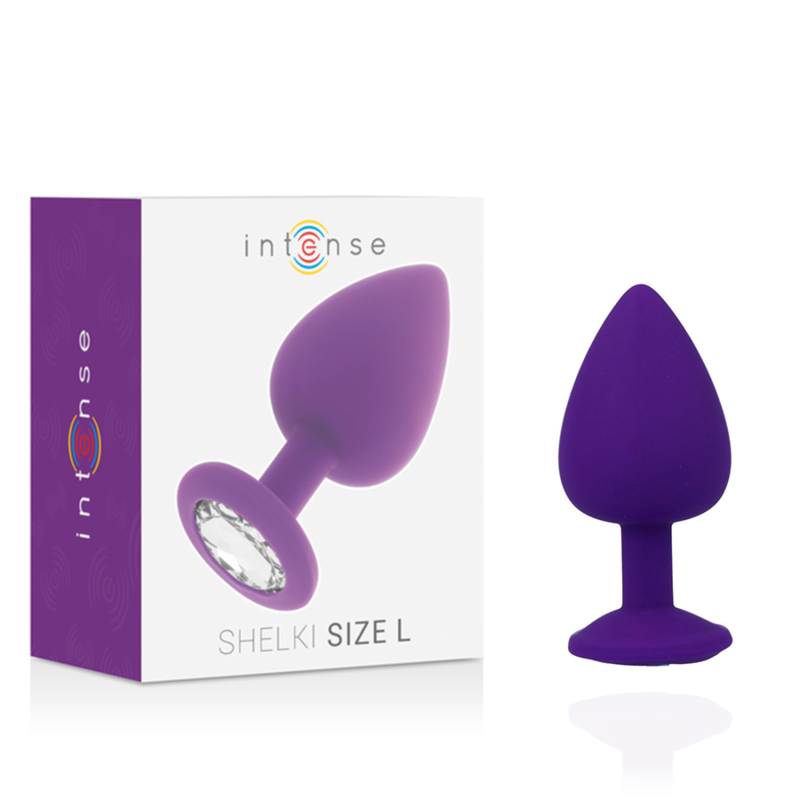 Plug anal luxueux en silicone lilas — INTENSE ANAL TOYS