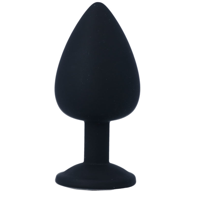 Plug anal luxueux en silicone noir — INTENSE ANAL TOYS