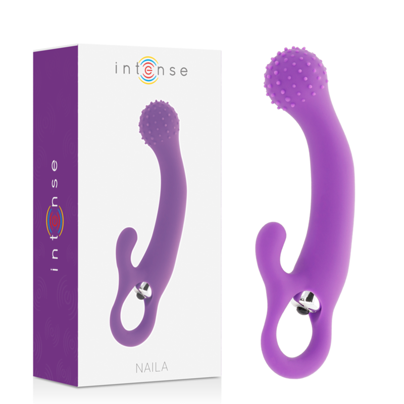 Stimulateur vibrant double action Naila — INTENSE HIGH TECH