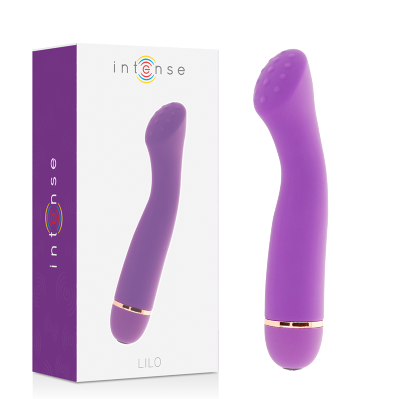 Vibromasseur 20 vitesses en silicone lilas — INTENSE HIGH TECH