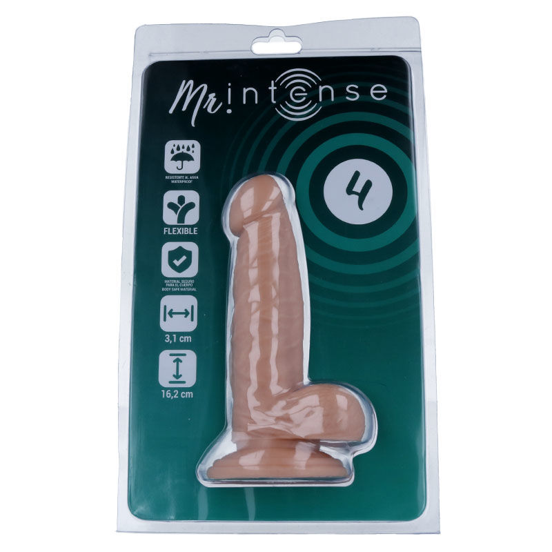 Gode réaliste souple avec ventouse 16.2 cm — MR. INTENSE DILDOS