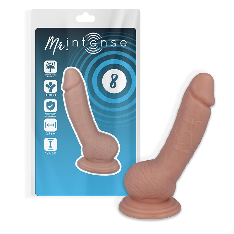 Gode réaliste 17,6 cm avec ventouse — MR. INTENSE DILDOS