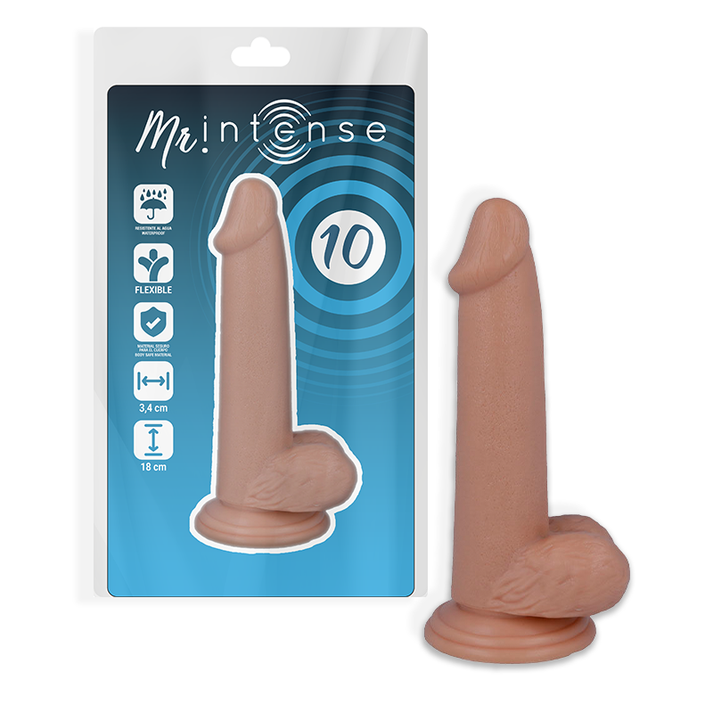 Dildo réaliste 18 cm à ventouse — MR. INTENSE DILDOS
