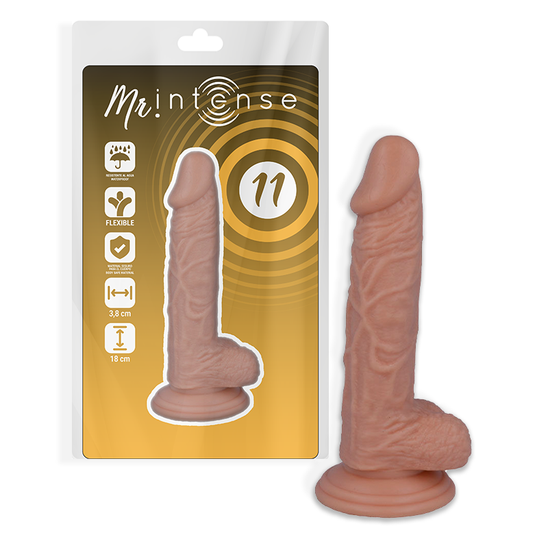 Gode réaliste souple 18 cm — MR. INTENSE