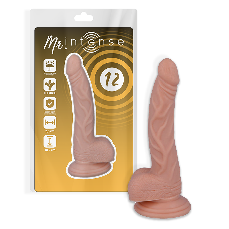 Dildo réaliste au toucher soyeux – 18,2 cm — MR. INTENSE DILDOS