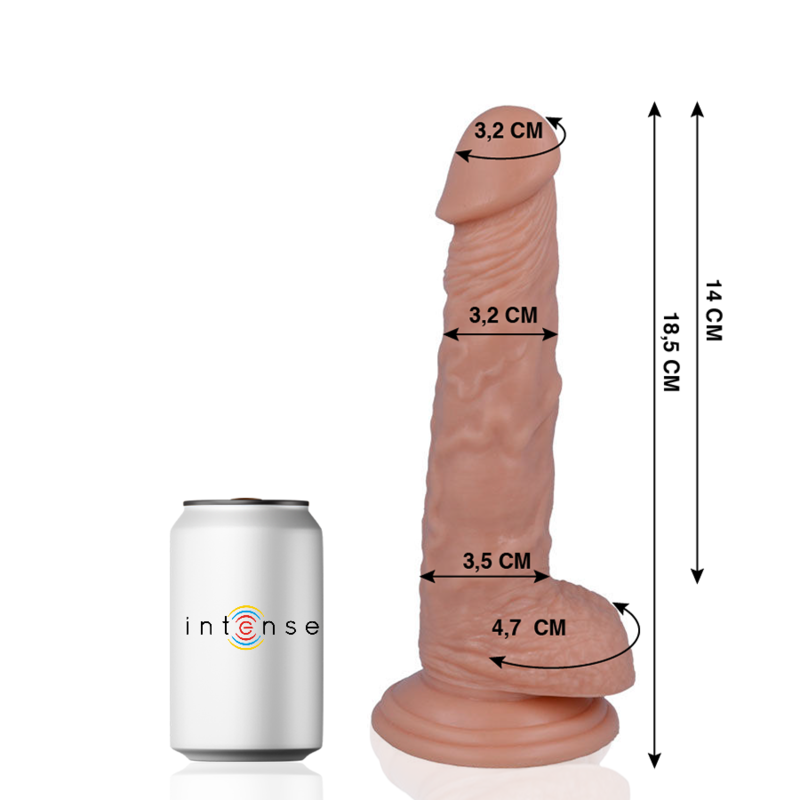 Gode réaliste ultra-doux 18,5 cm — MR. INTENSE DILDOS