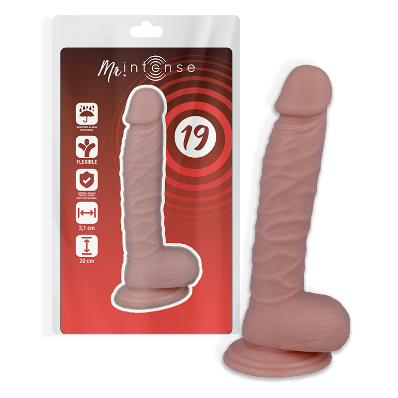 Gode réaliste 20 cm à ventouse — MR. INTENSE DILDOS