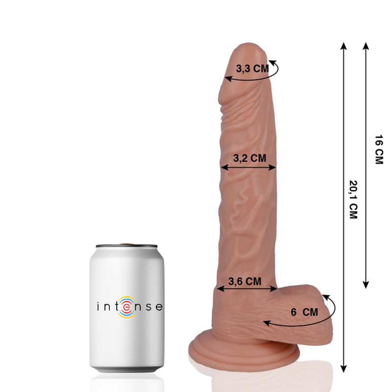 Dildo réaliste 20 cm avec ventouse — Mr. Intense