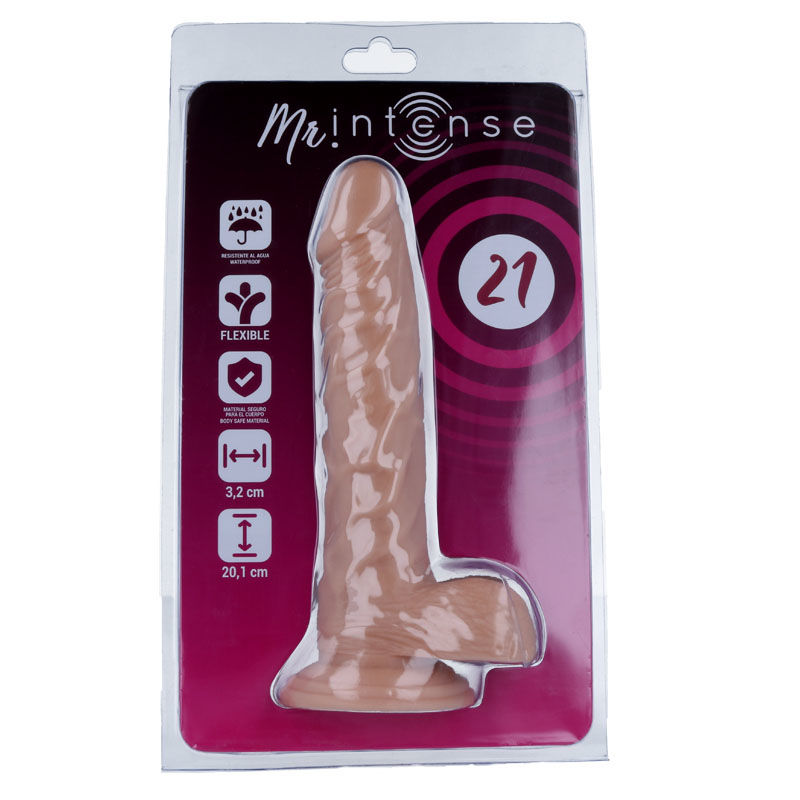 Dildo réaliste 20 cm avec ventouse — Mr. Intense