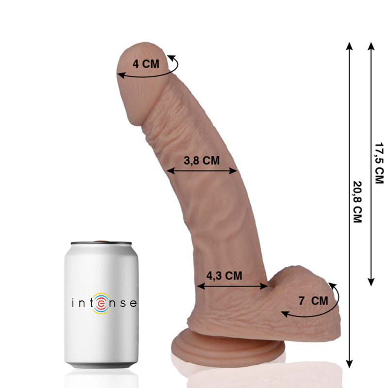 Gode réaliste souple avec ventouse — MR. INTENSE DILDOS