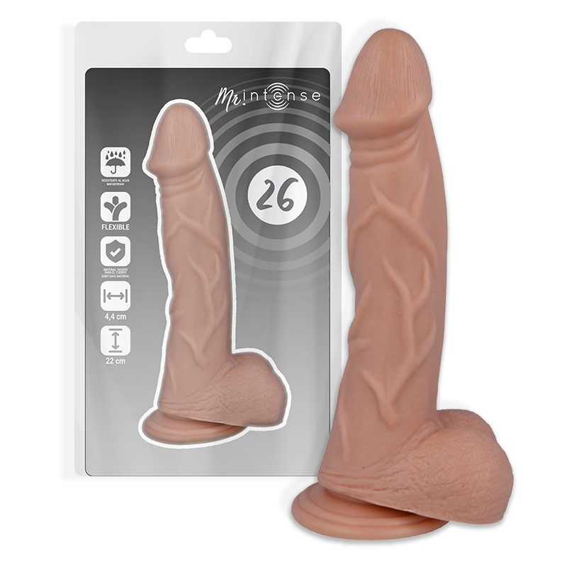 Gode réaliste à ventouse 22 cm — MR. INTENSE DILDOS
