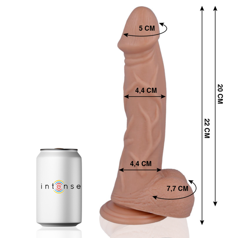 Gode réaliste à ventouse 22 cm — MR. INTENSE DILDOS